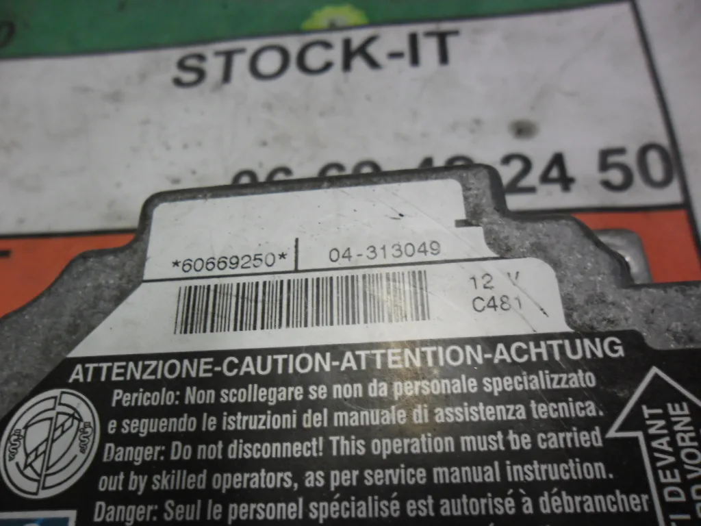 Boitier calculateur d'airbag Alfa 156 60669250 – Image 2