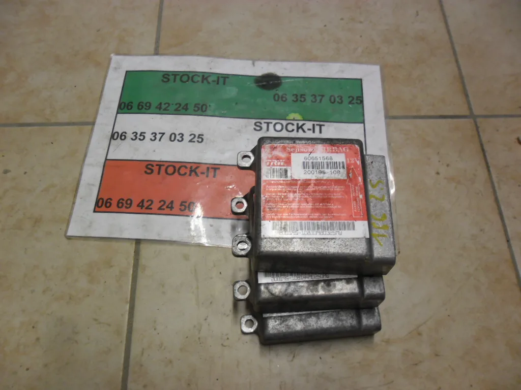 Boitier calculateur d'airbag Alfa 166 60651568