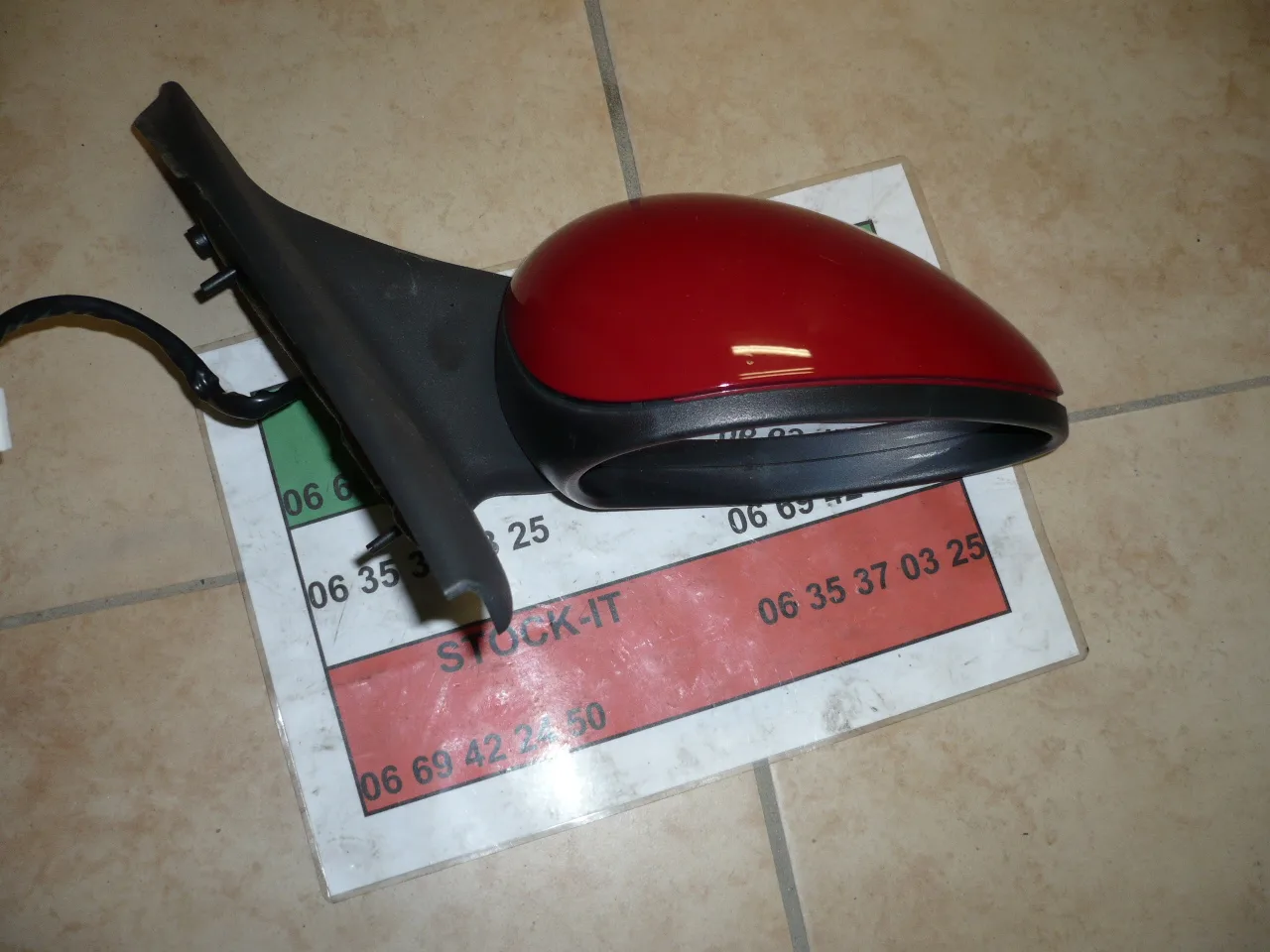 Rétro 147 D Rouge ALFA