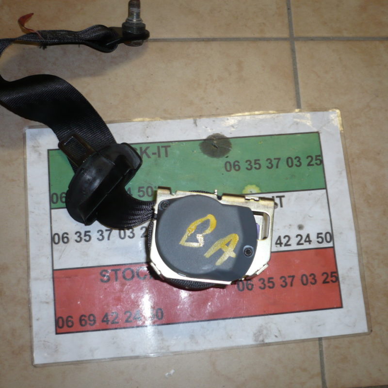 Ceinture Arrière Droite 147 noire