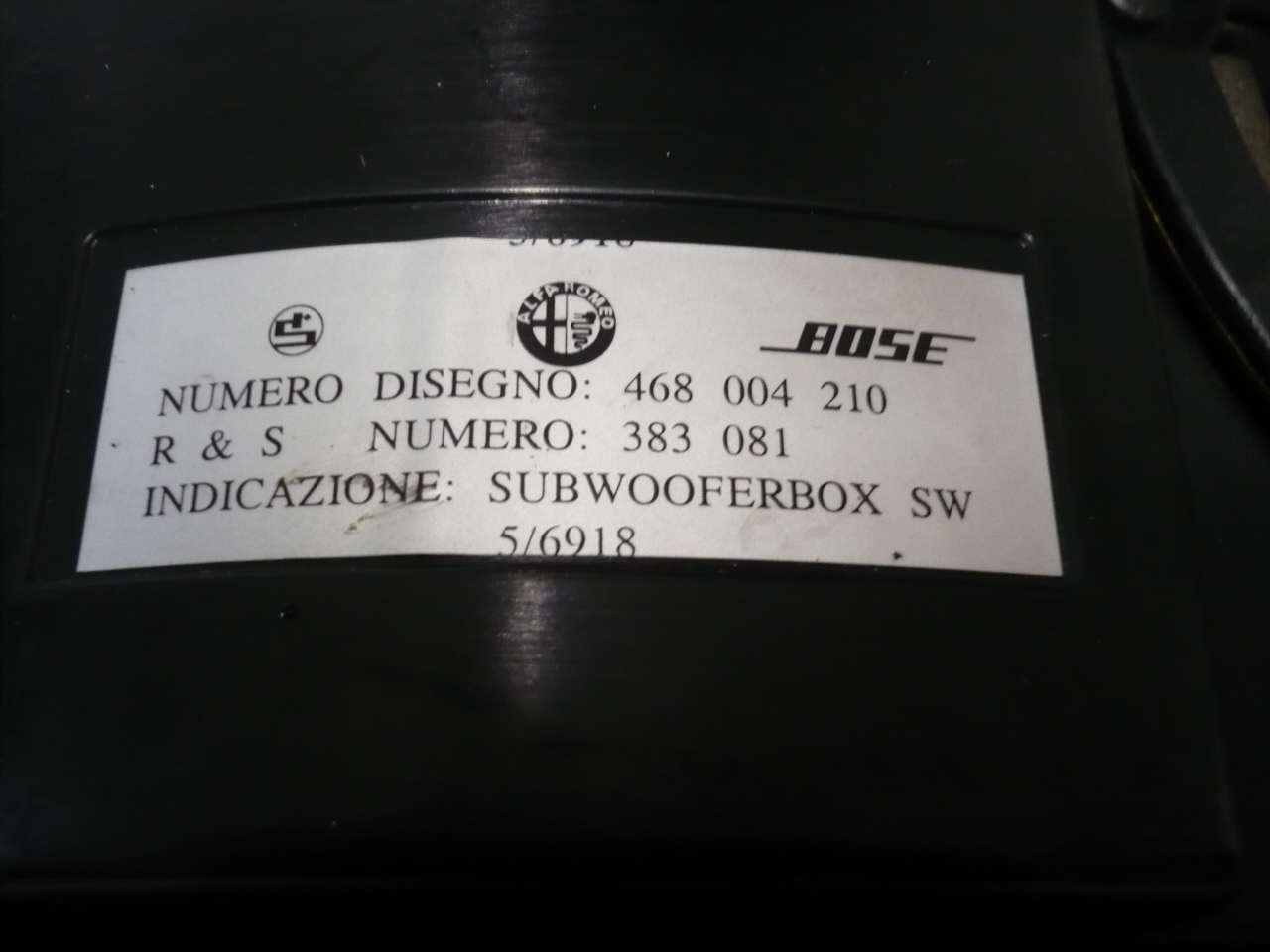 Kit BOSE 147 – Image 2