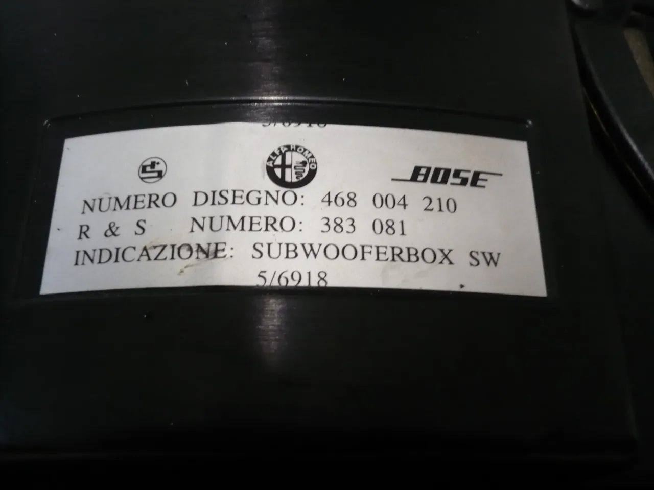 Kit BOSE 147 – Image 2