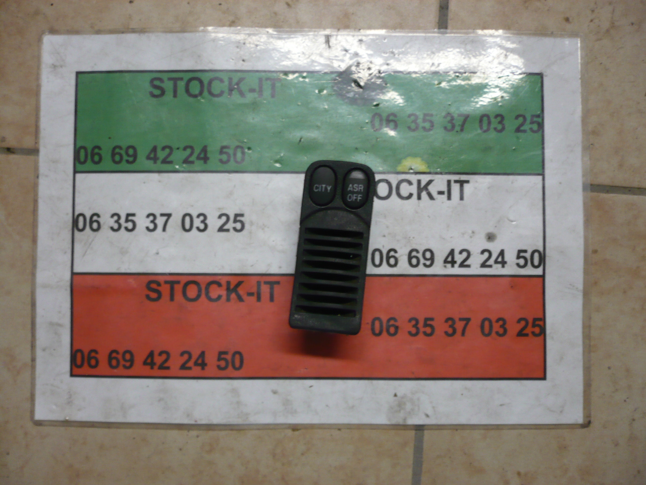 Bouton ASR / CITY 147