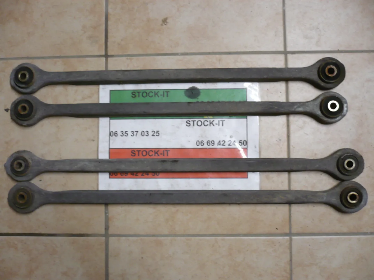 Kit 4 bras tirés