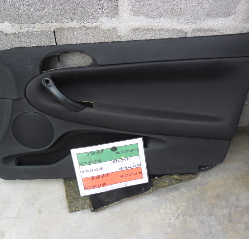Contreporte 147 D tissus noir