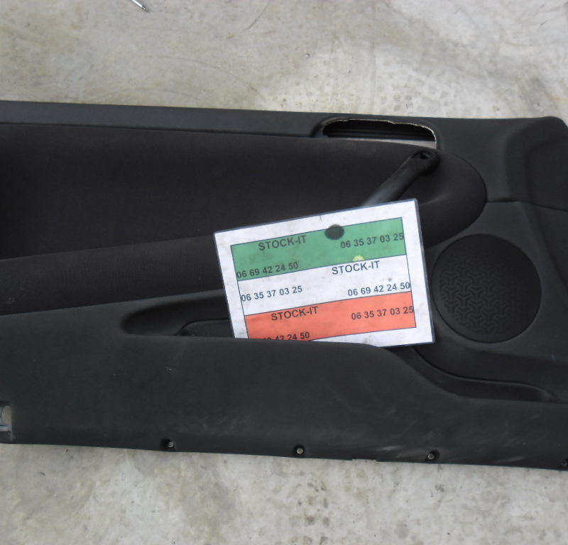 Contreporte G 147 tissus noir
