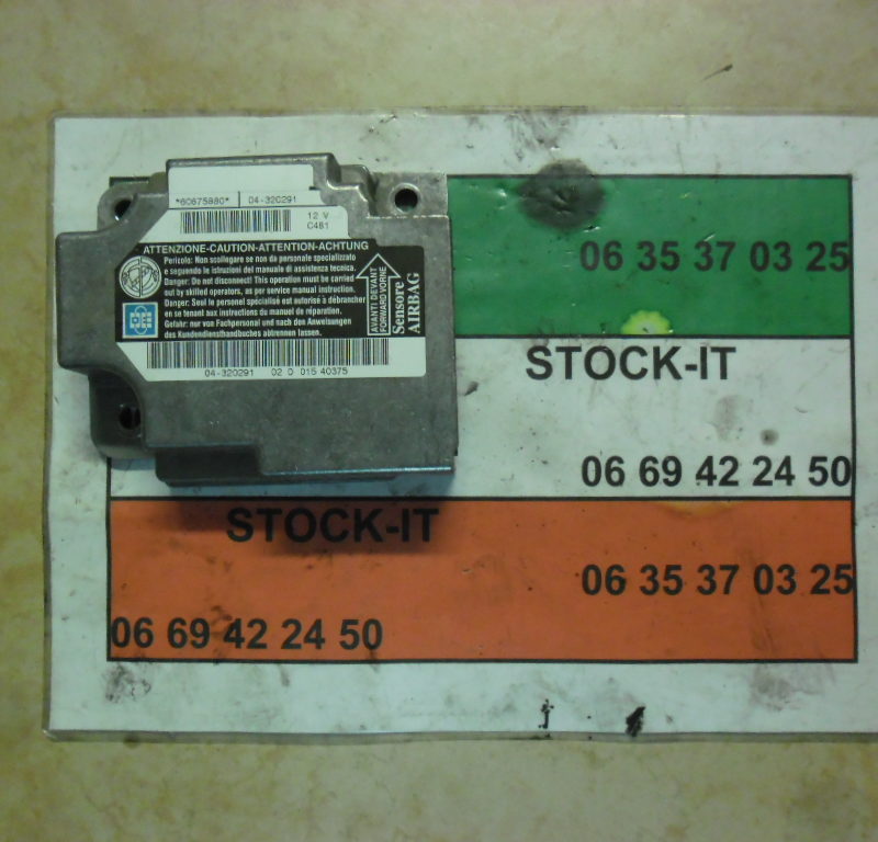 Boitier calculateur d'airbag Alfa 156 60675880
