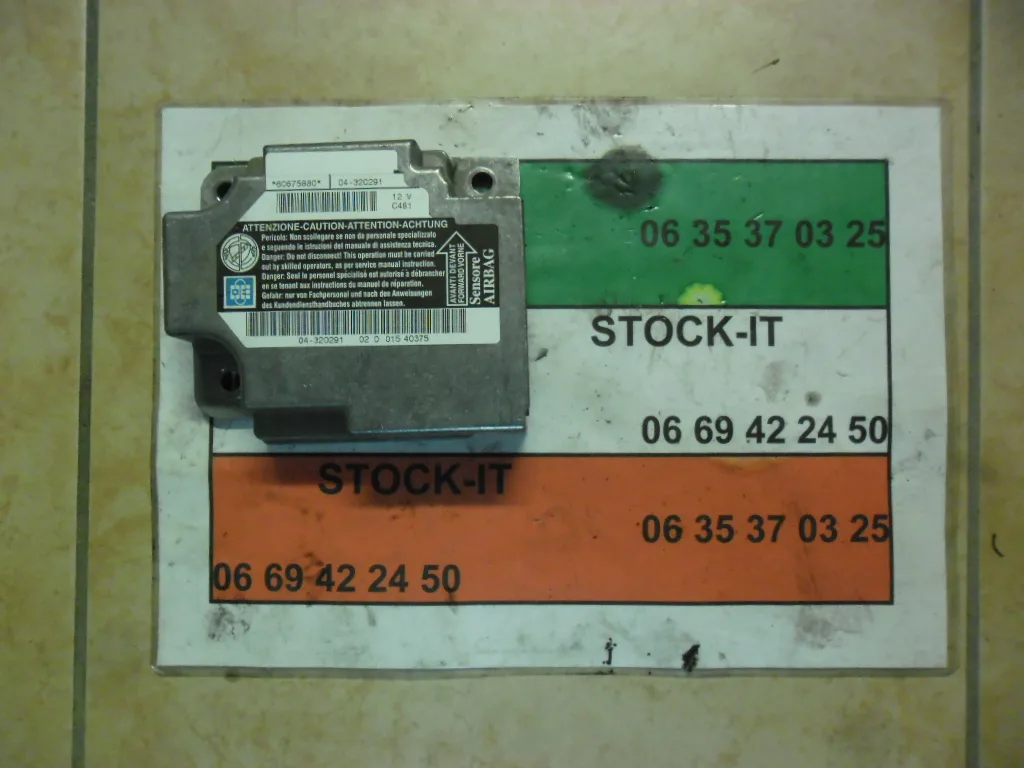 Boitier calculateur d'airbag Alfa 156 60675880