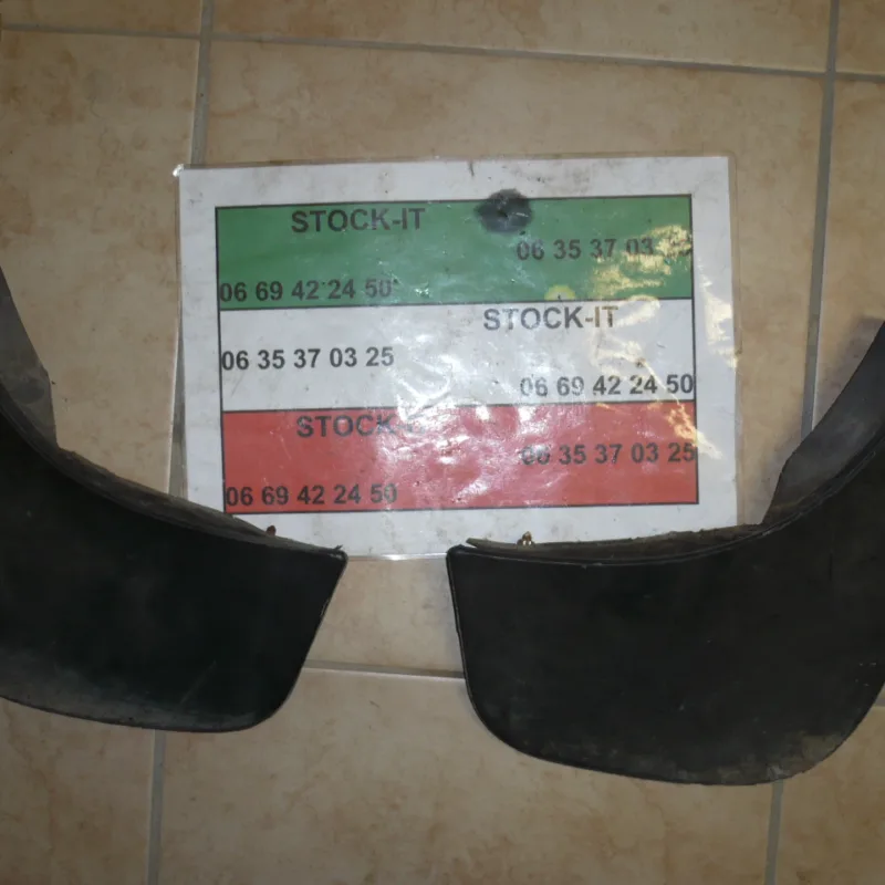 Paire bavettes pare boues Fiat 500