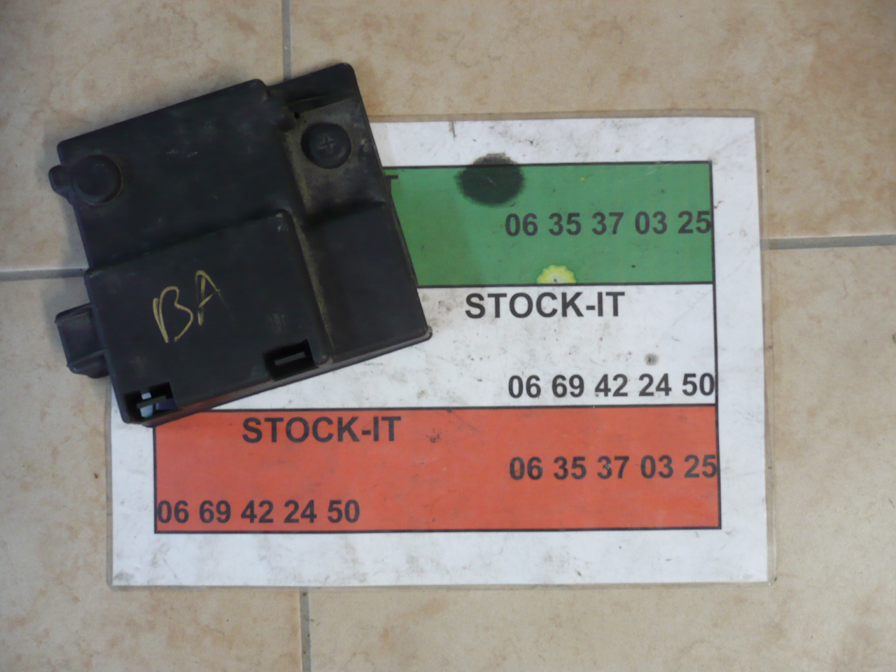 Cache fusible de batterie Alfa 147
