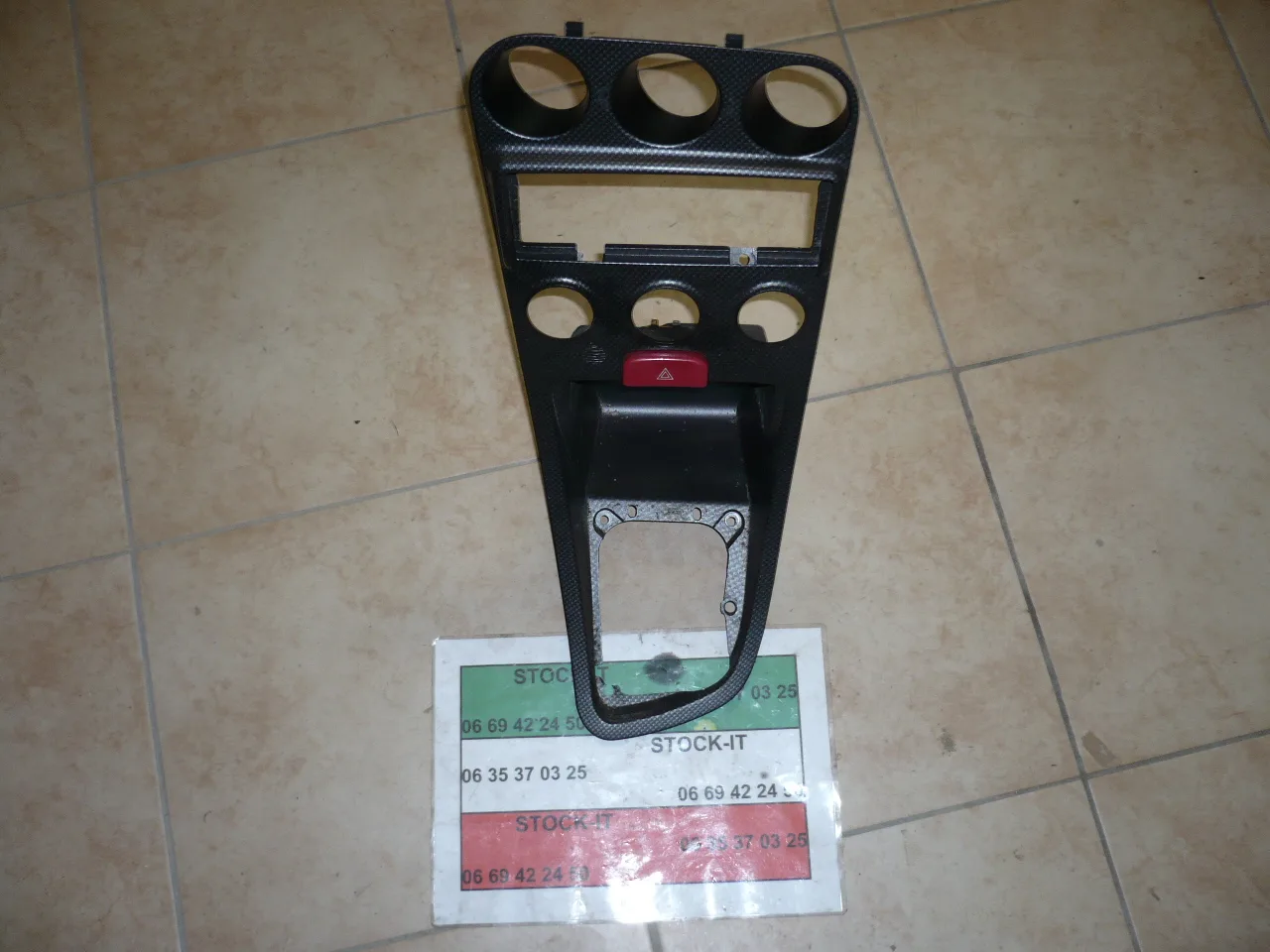 Console centrale "Carbone" Alfa 156 Ph 1