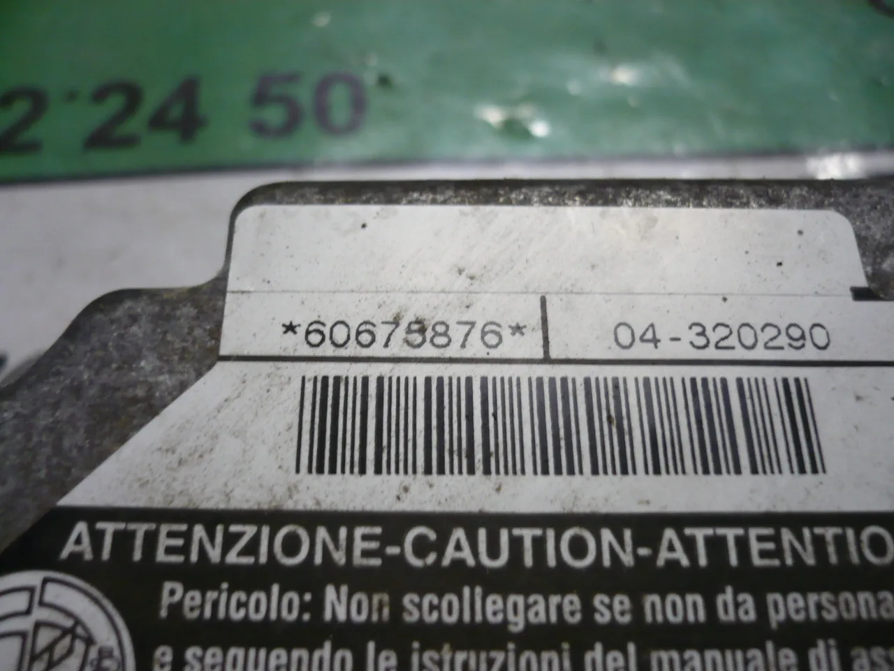 Boitier calculateur d'airbag Alfa 156 60675876 – Image 2