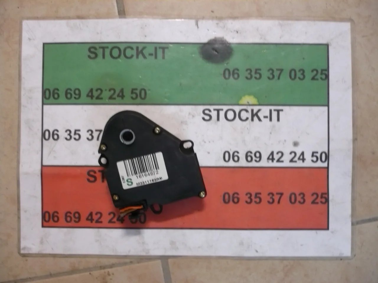 Moteur pas a pas de volet de chauffage 156 1997-2002