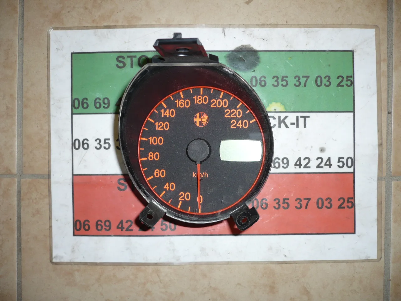 Compteur de vitesse 156 Twinspark pack sport