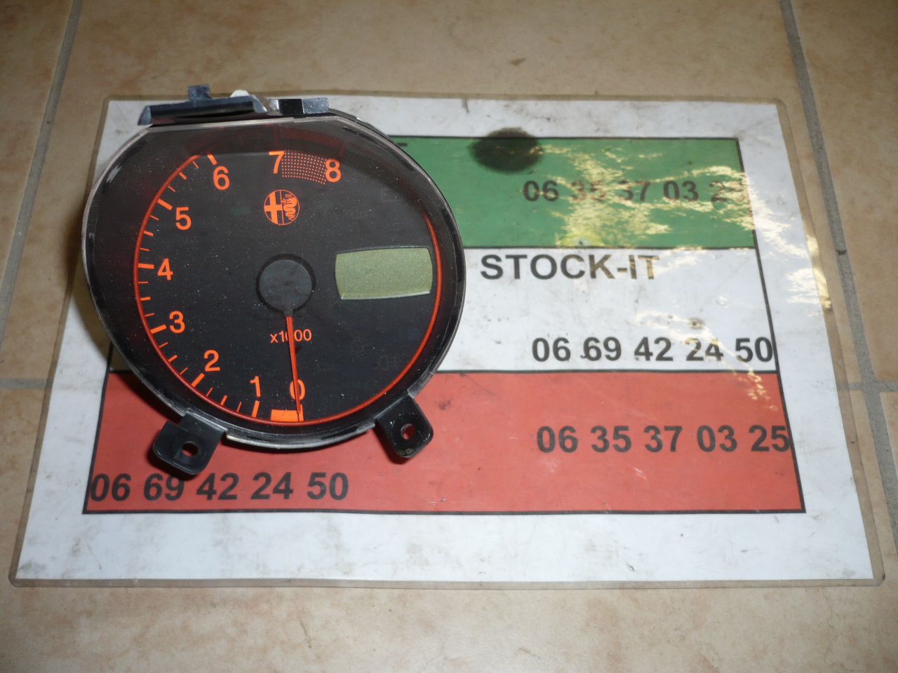 Compte tours 156 Twinspark Selespeed Pack sport
