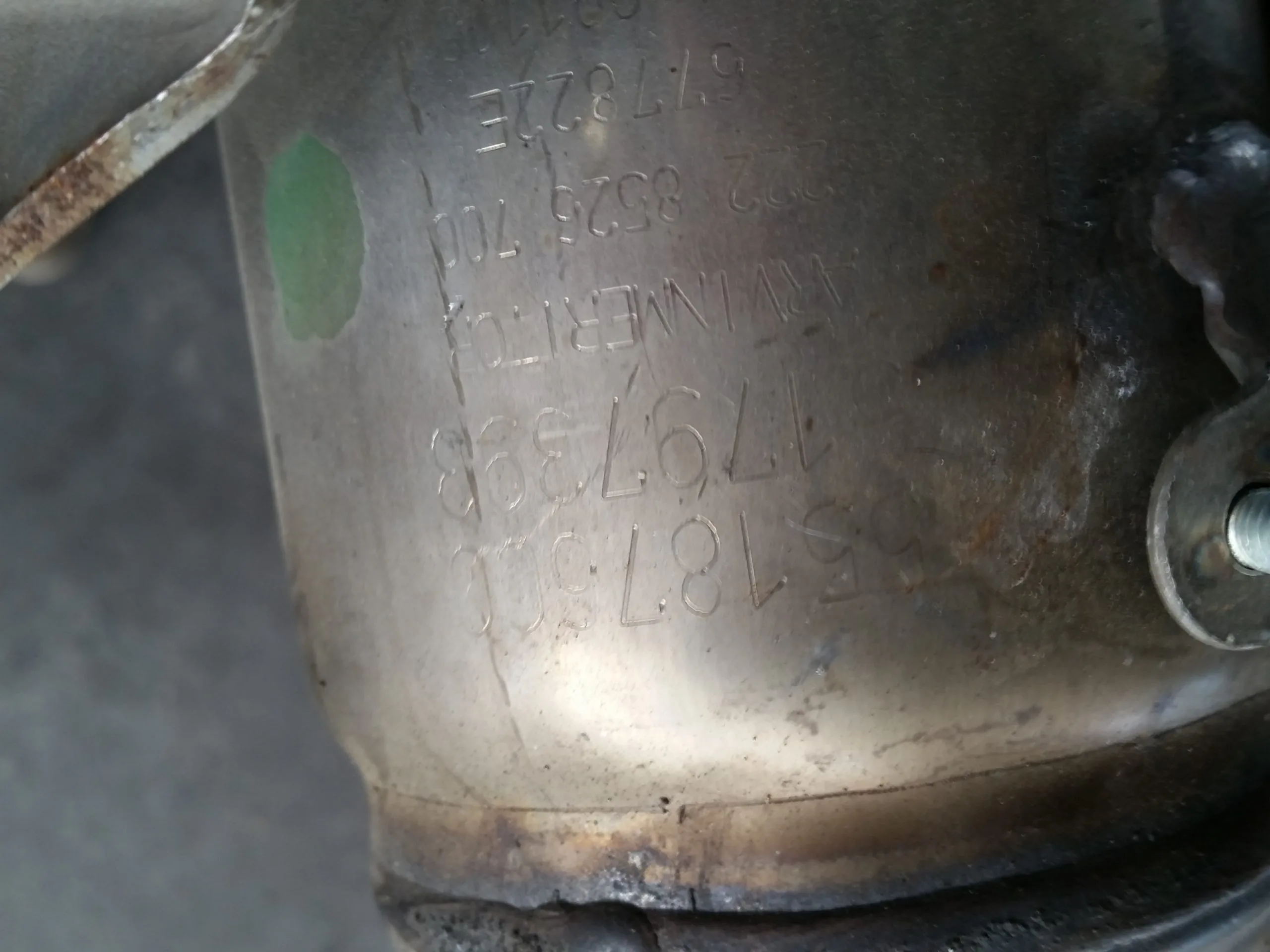 Catalyseur sortie turbo 159 120ch – Image 3