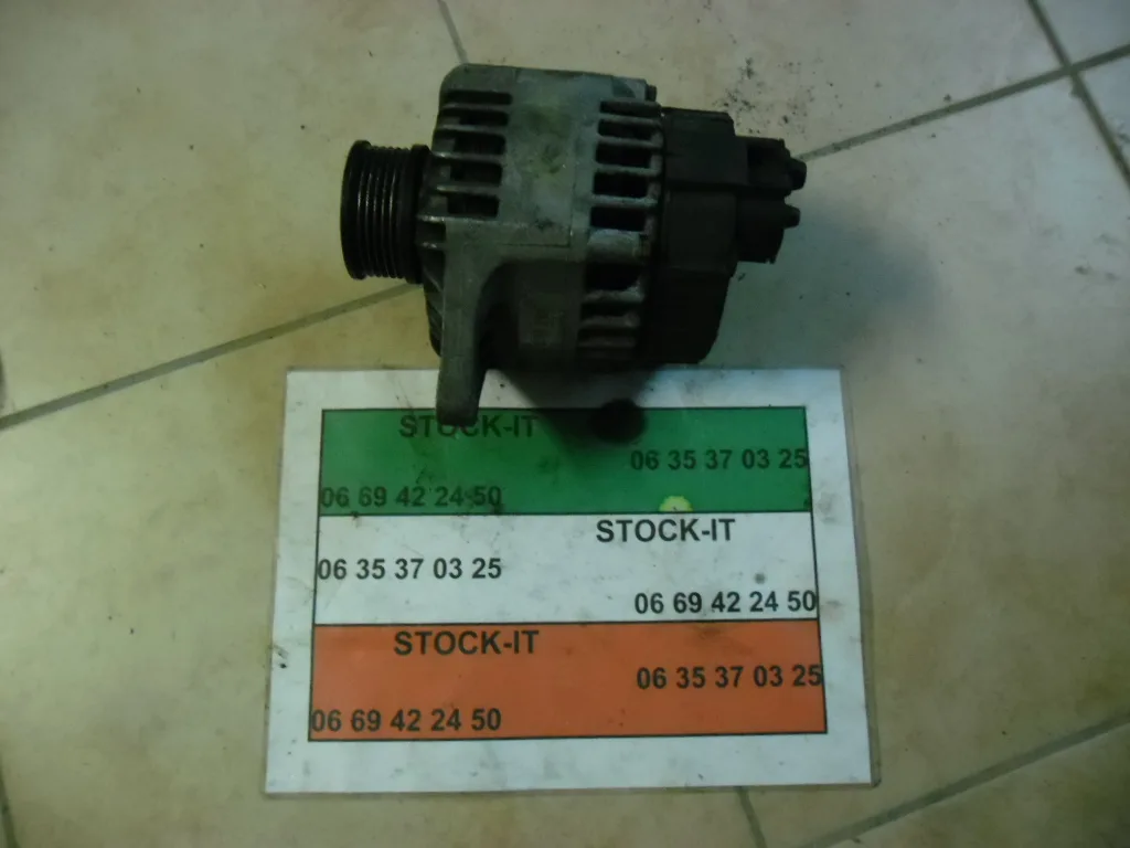 Alternateur 1.9 JTD poulie debrayable 120 ampères