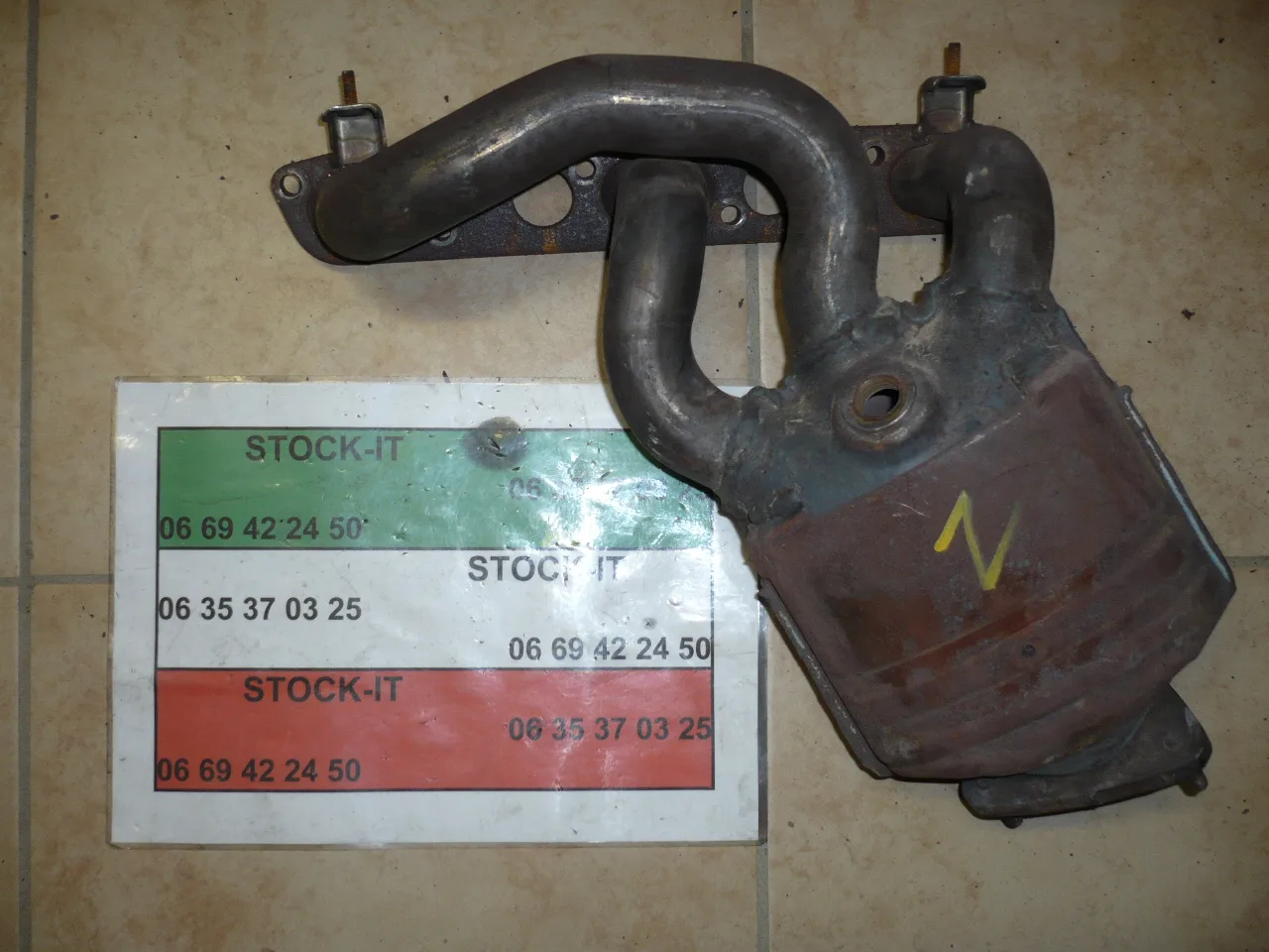Collecteur avant catalysé V6 2.5 - 3.0 - 3.2