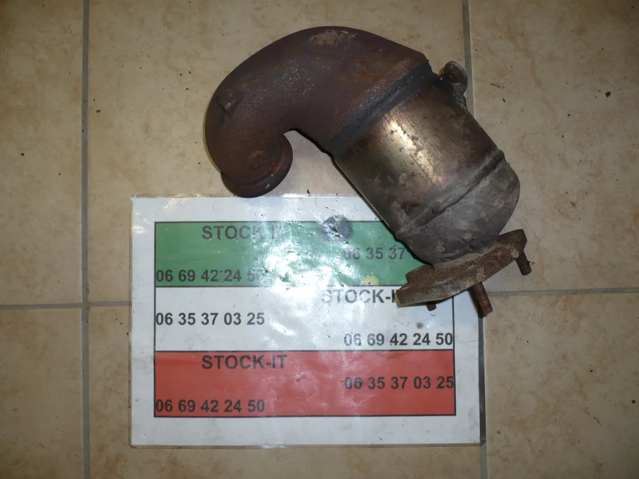 Catalyseur sortie turbo 1.9l JTD 115