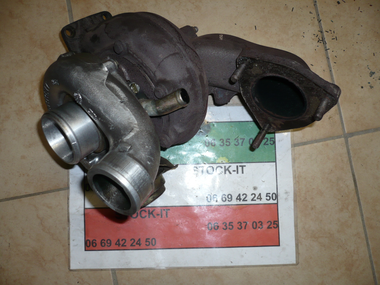 Turbo 2.4l JTD 140/150 ch (capsule de commande géo variable HS)