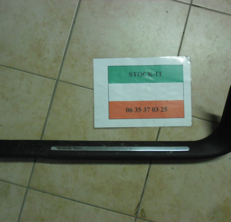 Seuil de porte avant gauche avec insert aluminium poli 156