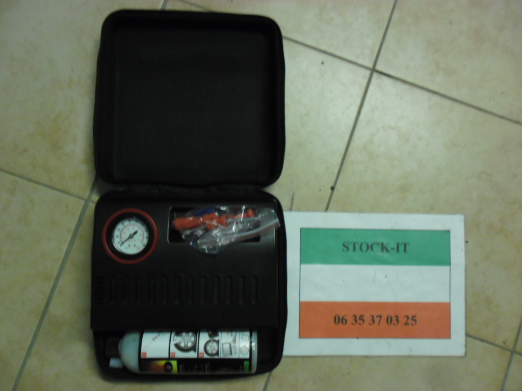 KIT CREVAISON FIX&GO Malette de remplacement roue de secours avec compresseur – Image 2
