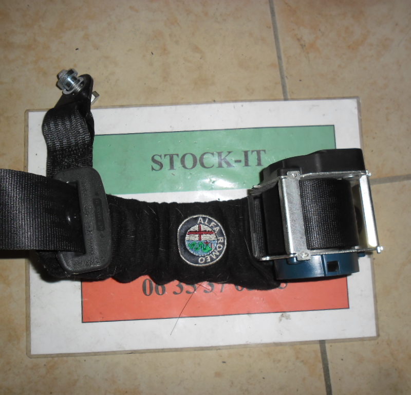 Ceinture Arrière Gauche 159 noire