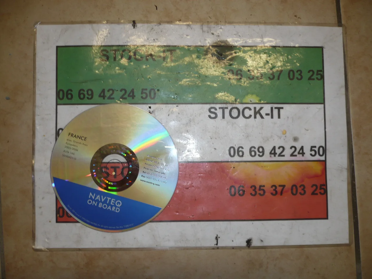 CD NavTeQ 2005/2006 Alfa 166