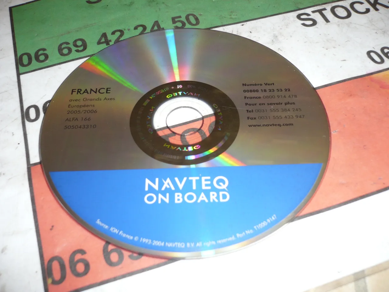 CD NavTeQ 2005/2006 Alfa 166 – Image 2
