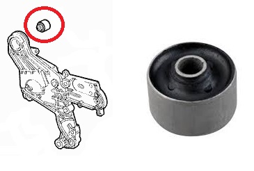 Silentbloc moteur supérieur 1.6 Twinspark