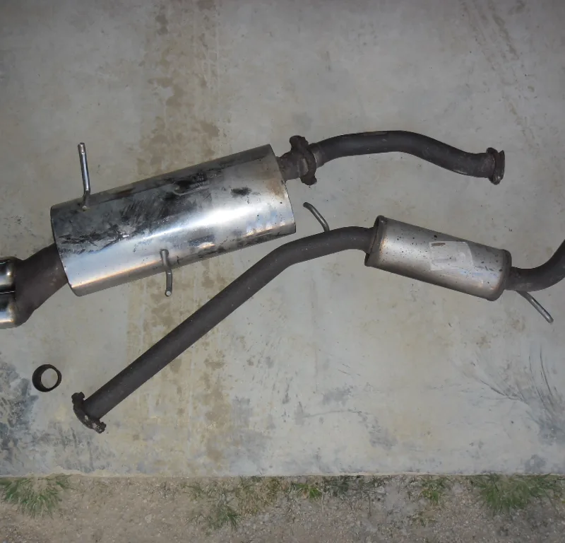Silencieux INOX RAGAZZON intermédiaire + final pour Alfa 166