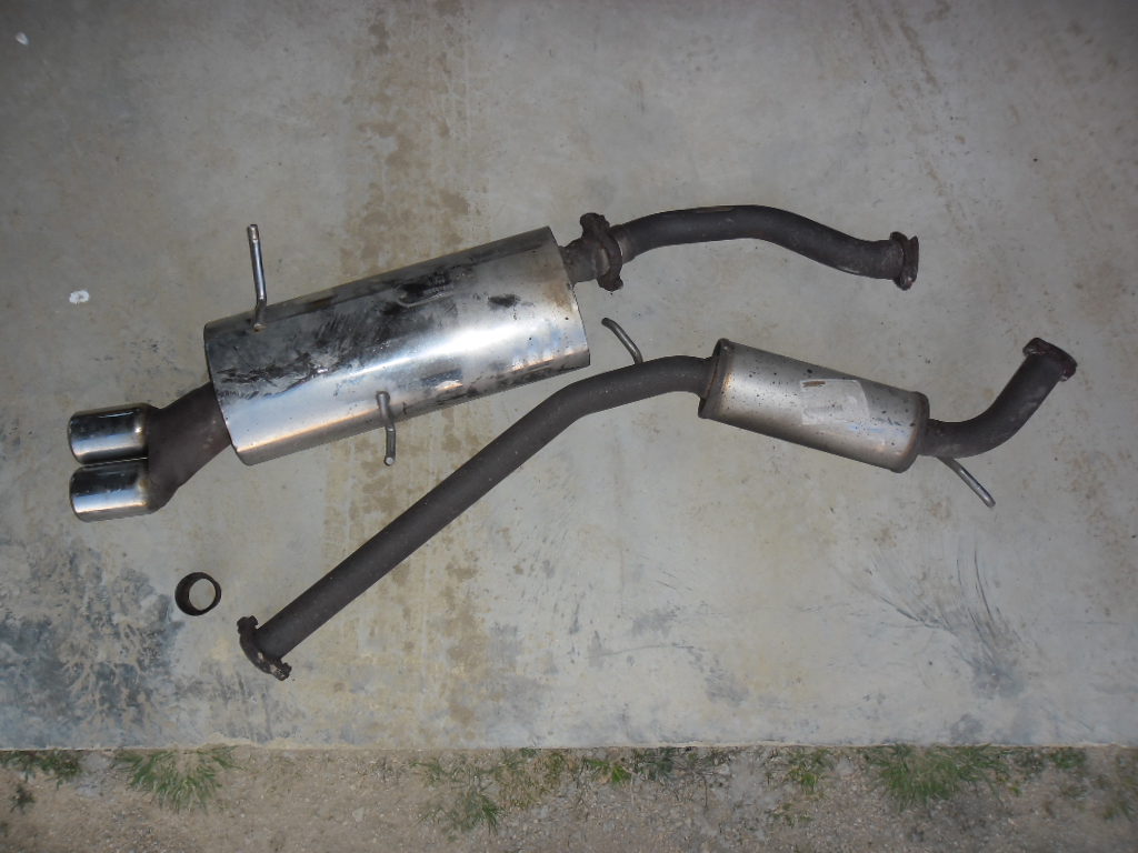 Silencieux INOX RAGAZZON intermédiaire + final pour Alfa 166