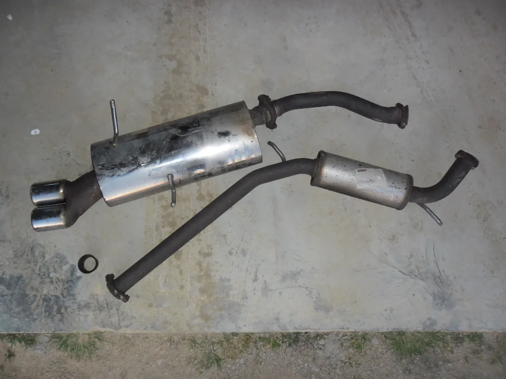 Silencieux INOX RAGAZZON intermédiaire + final pour Alfa 166
