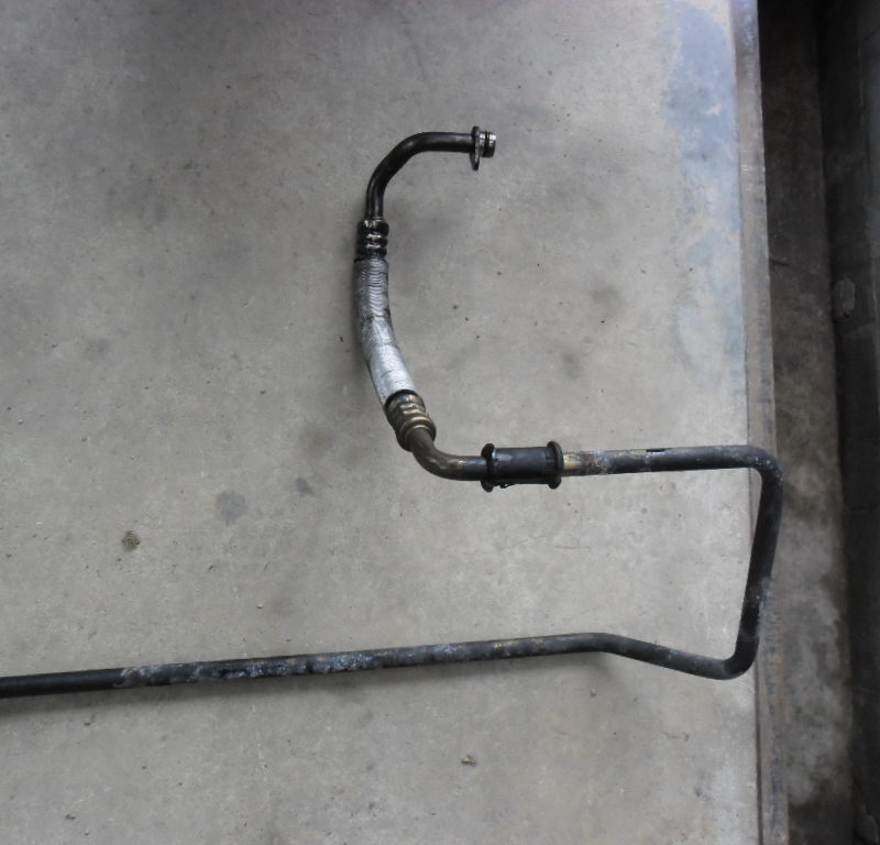 Durits de radiateur huile 166 2.4 (la paire)