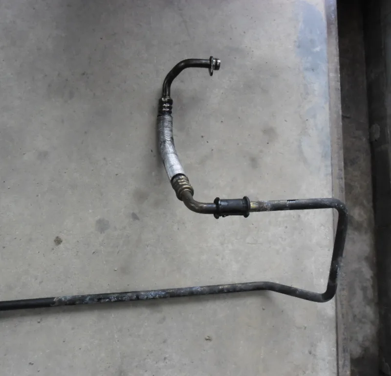 Durits de radiateur huile 166 2.4 (la paire)