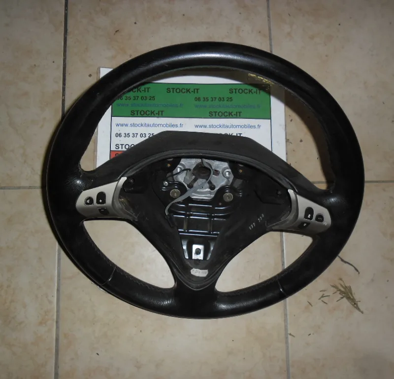 Volant cuir noir 166 Facelift >2003