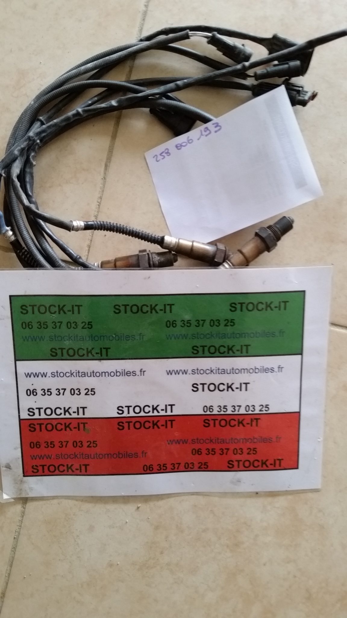 Sonde Lambda 0 258 006 193