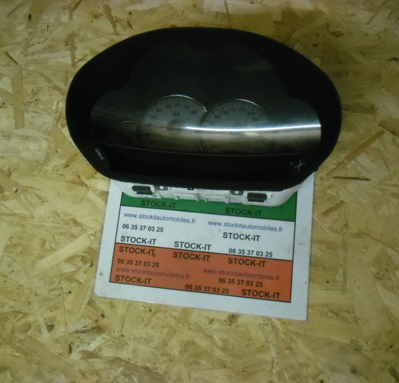 Compteur 166 V6 boite manuelle fond Gris Blanc