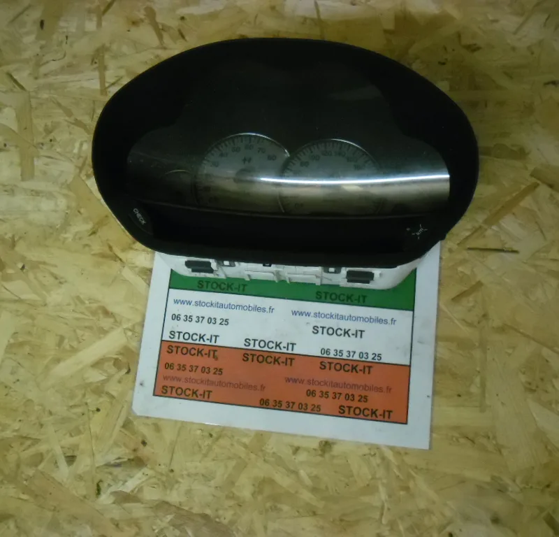 Compteur 166 V6 boite manuelle fond Gris Blanc