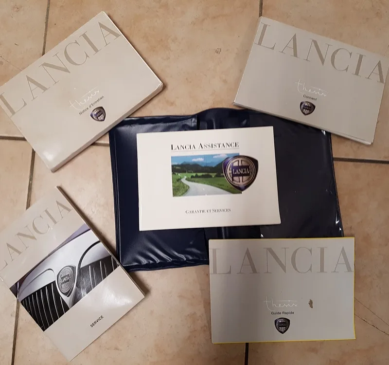 Pochette Manuel d'utilisateur LANCIA Thesis