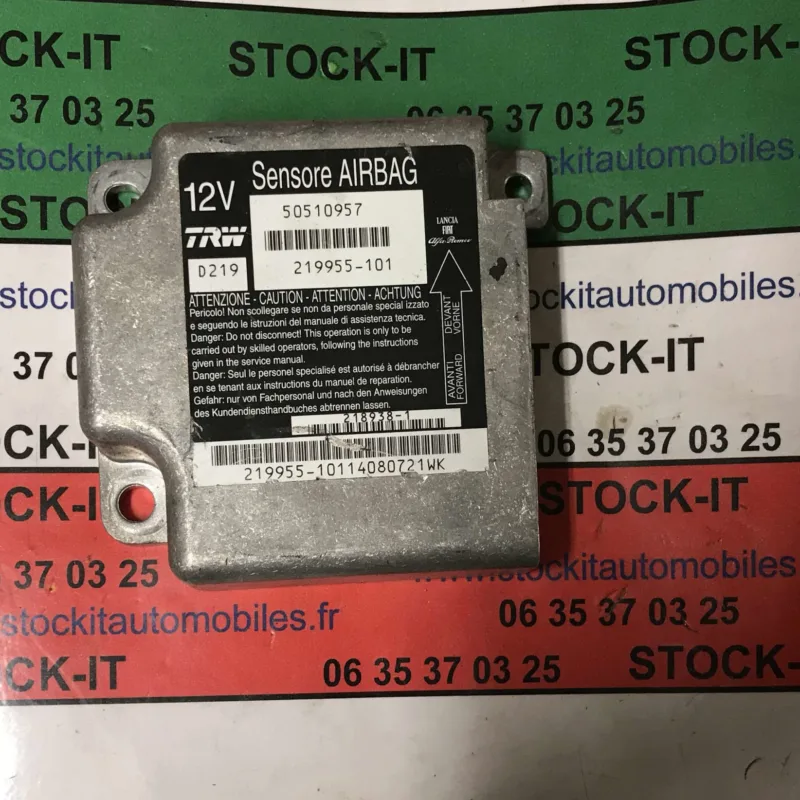 calculateur d'airbag 50510957