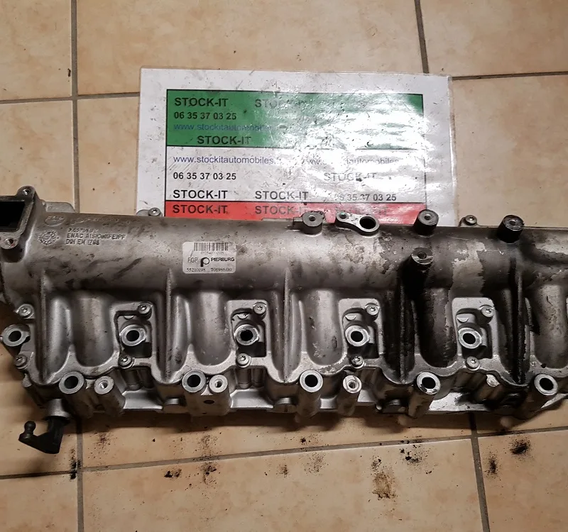 Plenum aluminium AVEC SWIRL pour 2.4 JTDm 20v (tringle HS)