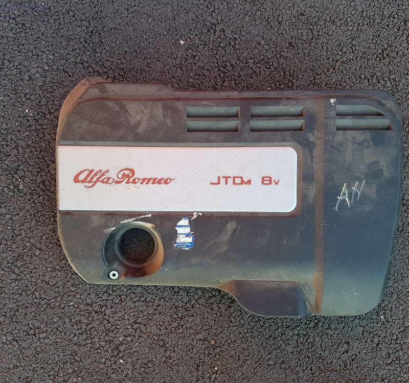 Cache moteur 159 1.9 JTDm 120ch 8s