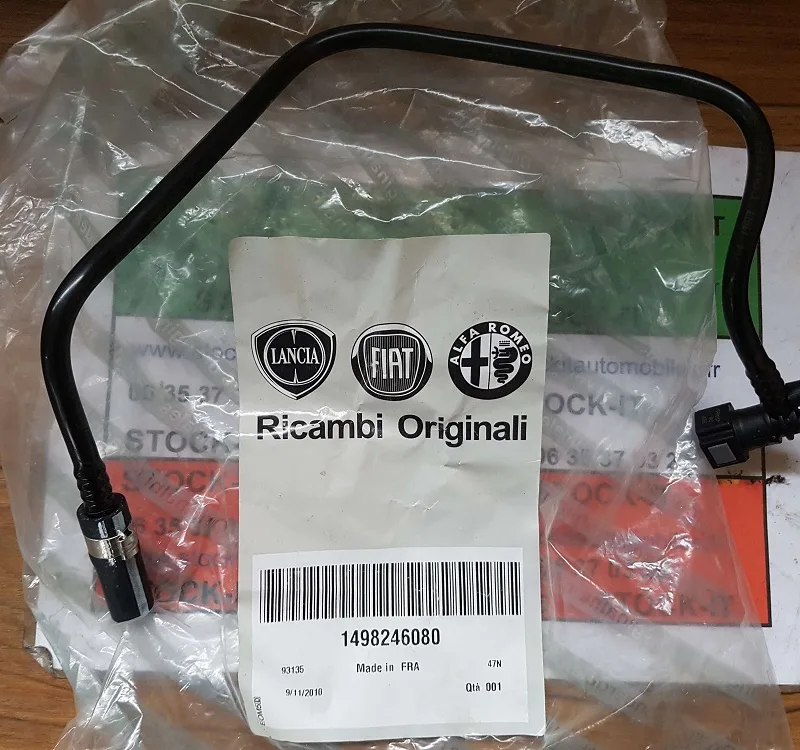 Raccord dépresseur de frein SCUDO 1498246080 2004-2006