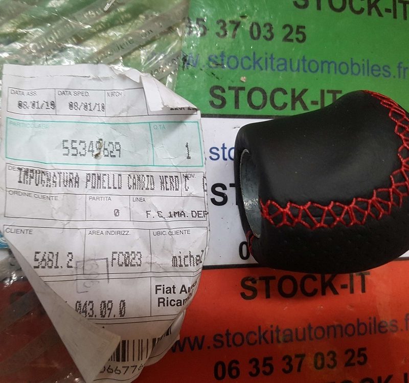 Pommeau rouge et noir Bravo 55349629
