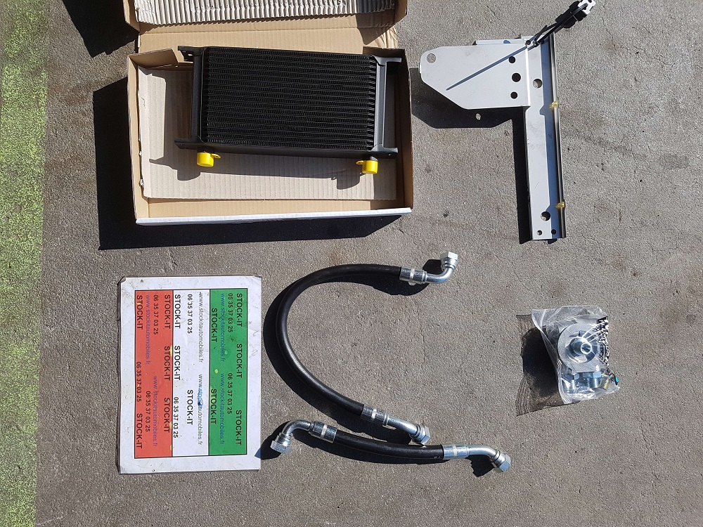 Radiateur huile JTD 16v avec durits, adaptable NEUF – Image 2
