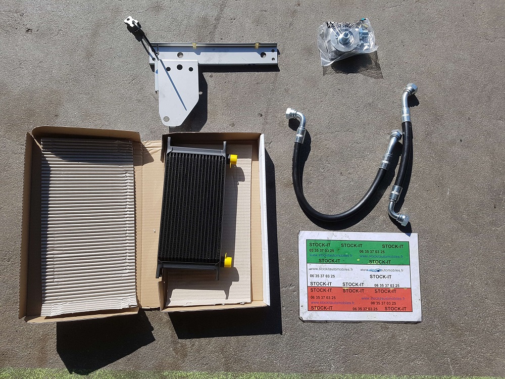 Radiateur huile JTD 16v avec durits, adaptable NEUF