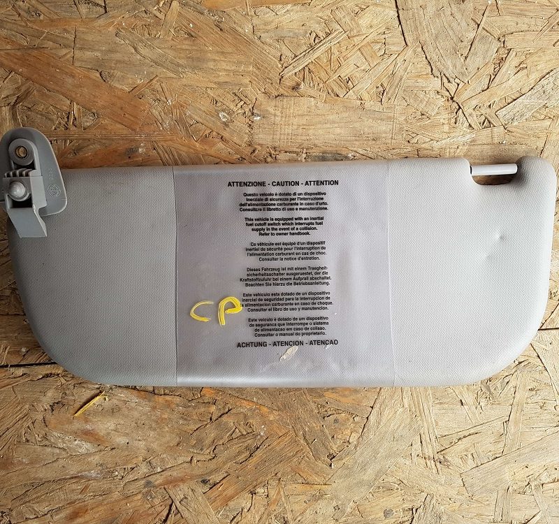 Pare soleil gauche Alfa 156 sans miroir