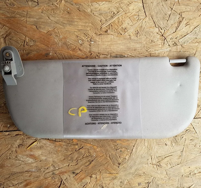 Pare soleil gauche Alfa 156 sans miroir