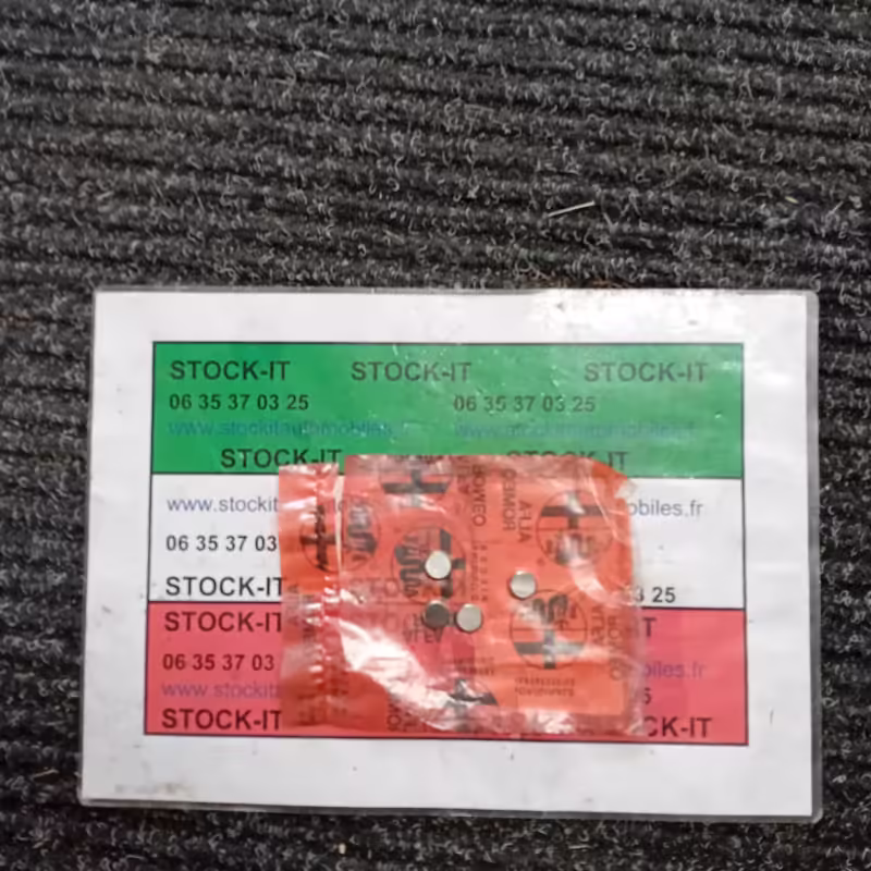 PLAQUE 1.65 PASTILLE DE SOUPAPE ALFA ALFETTA GIULIETTA - ALFA ROMEO 101100330734
